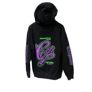 Cali Crapsini Men’s Black & Neon Hoodie Size Large